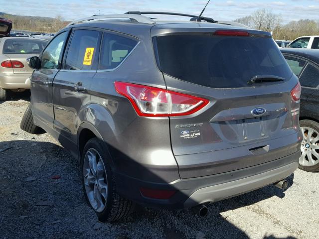 1FMCU0J93DUB59992 - 2013 FORD ESCAPE TIT GRAY photo 3