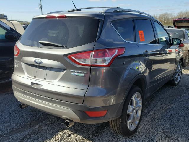 1FMCU0J93DUB59992 - 2013 FORD ESCAPE TIT GRAY photo 4