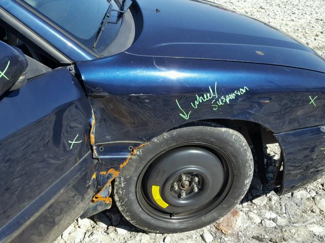 4S3BH625747305683 - 2004 SUBARU LEGACY L S BLUE photo 9