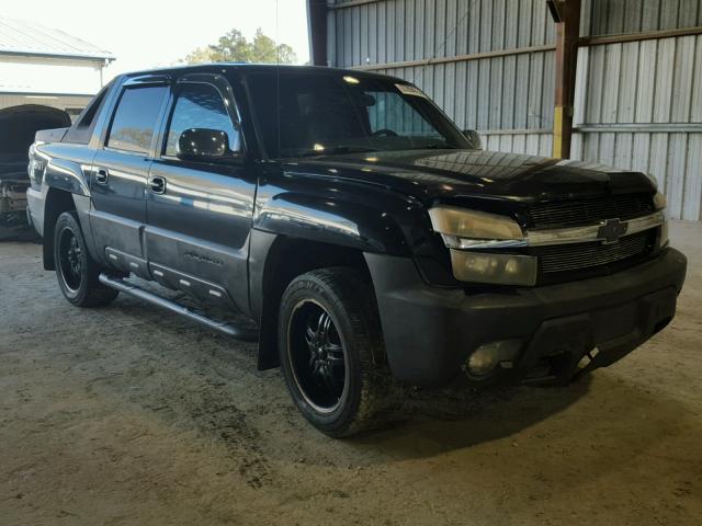 3GNEK13T13G231380 - 2003 CHEVROLET AVALANCHE BLACK photo 1