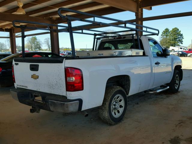 1GCEC14X48Z315126 - 2008 CHEVROLET SILVERADO WHITE photo 4