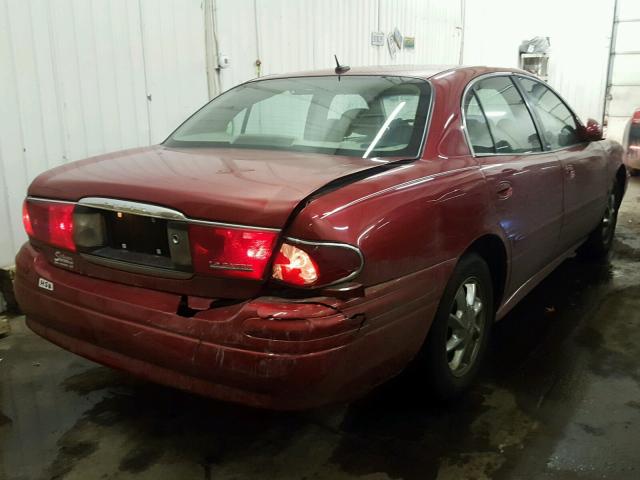 1G4HR54K05U284047 - 2005 BUICK LESABRE LI RED photo 4