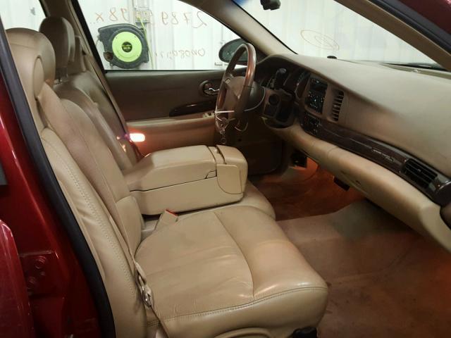 1G4HR54K05U284047 - 2005 BUICK LESABRE LI RED photo 5