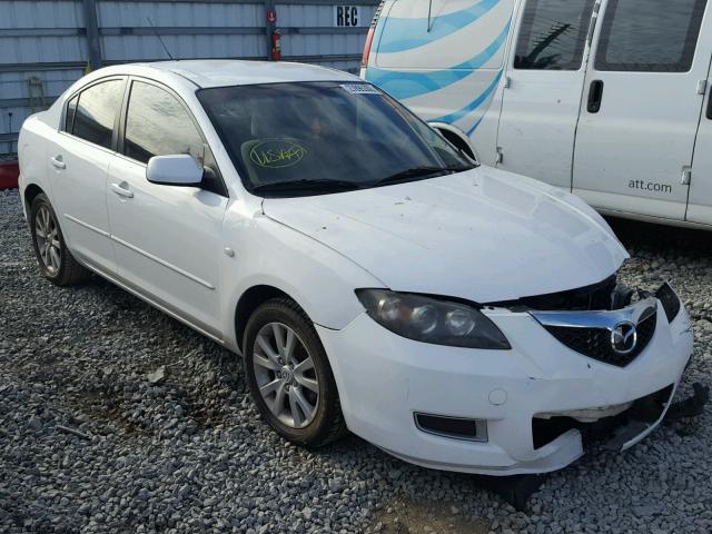 JM1BK12F181779604 - 2008 MAZDA 3 I WHITE photo 1