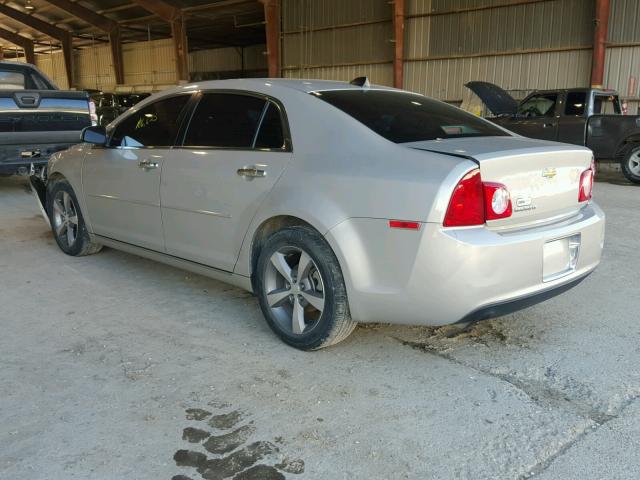 1G1ZC5E09CF295436 - 2012 CHEVROLET MALIBU 1LT GOLD photo 3