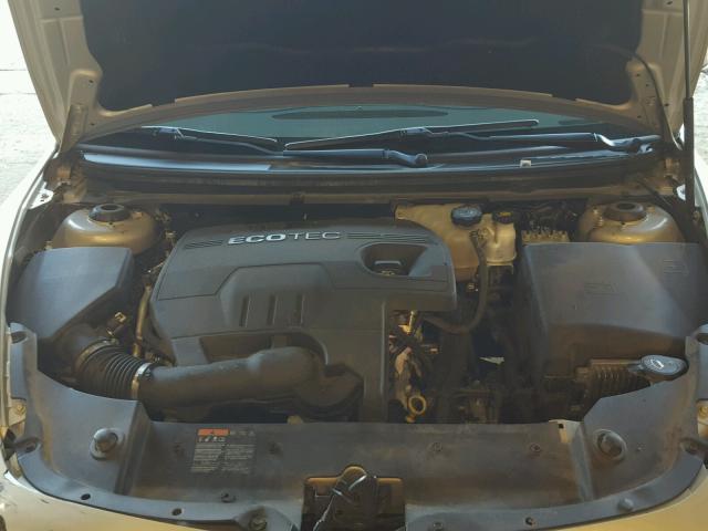 1G1ZC5E09CF295436 - 2012 CHEVROLET MALIBU 1LT 金色 照片 7