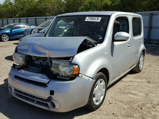 JN8AZ2KR9DT300128 - 2013 NISSAN CUBE S SILVER photo 2