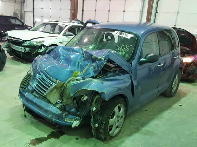 3A4FY58B17T550210 - 2007 CHRYSLER PT CRUISER BLUE photo 2