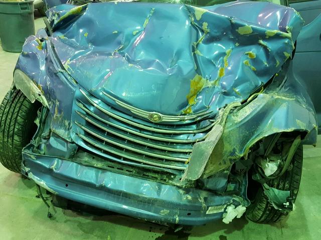 3A4FY58B17T550210 - 2007 CHRYSLER PT CRUISER BLUE photo 7