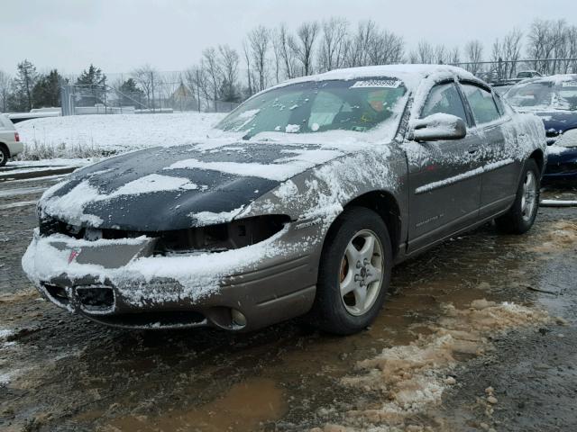 1G2WJ52K9XF274800 - 1999 PONTIAC GRAND PRIX BROWN photo 2