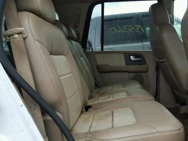 1FMRU17W13LB75917 - 2003 FORD EXPEDITION WHITE photo 6