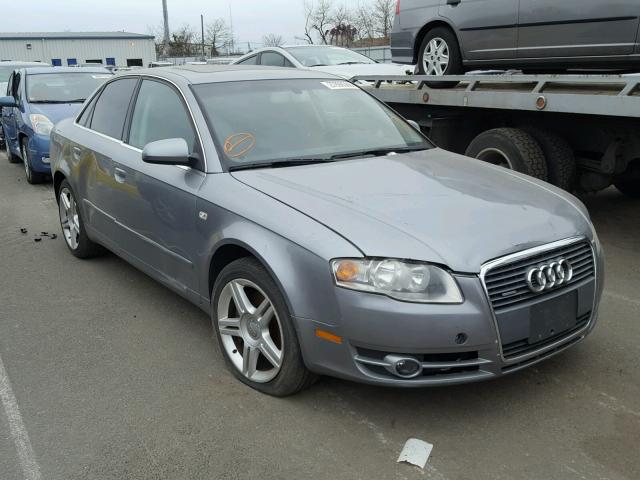 WAUDF78E86A220835 - 2006 AUDI A4 2.0T QU GRAY photo 1