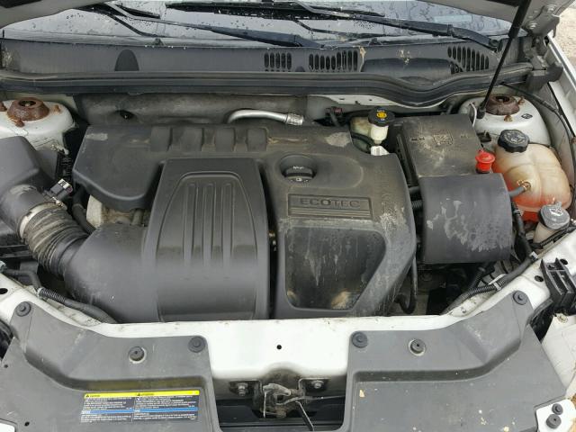 1G1AK55FX77130774 - 2007 CHEVROLET COBALT LS SILVER photo 7