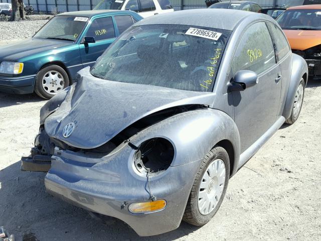 3VWBK31CX5M403255 - 2005 VOLKSWAGEN NEW BEETLE GRAY photo 2