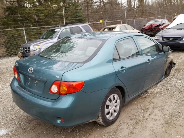 2T1BU4EE5AC503717 - 2010 TOYOTA COROLLA BA GREEN photo 4