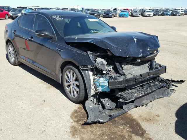 5XXGN4A75EG345064 - 2014 KIA OPTIMA EX BLACK photo 1