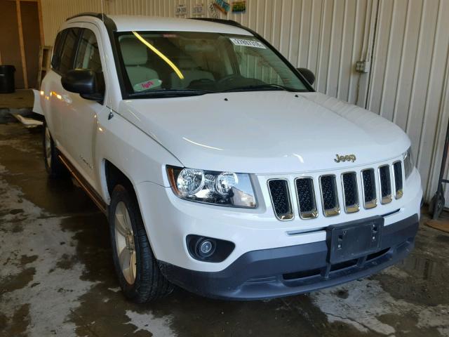 1C4NJDBB0FD239106 - 2015 JEEP COMPASS SP WHITE photo 1