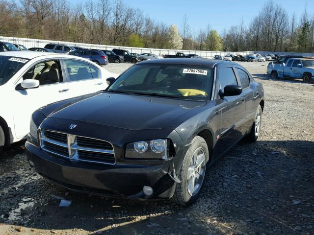 2B3CA3CV9AH192357 - 2010 DODGE CHARGER SX BLACK photo 2