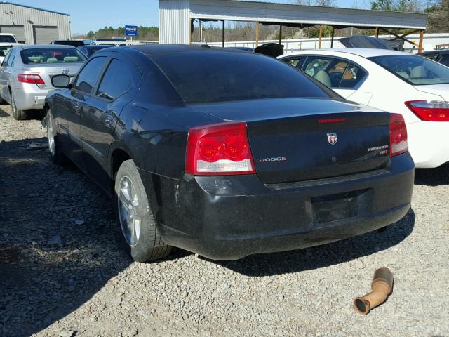 2B3CA3CV9AH192357 - 2010 DODGE CHARGER SX BLACK photo 3