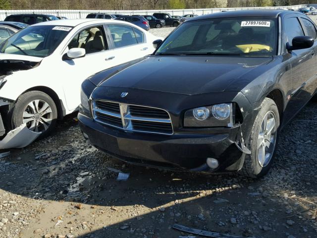 2B3CA3CV9AH192357 - 2010 DODGE CHARGER SX BLACK photo 9