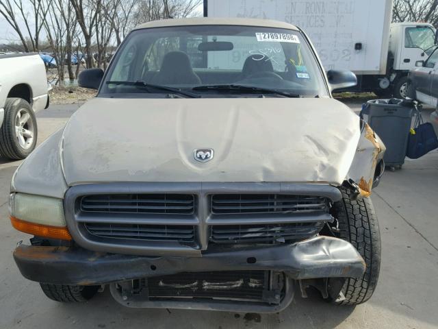 1B7FL16X32S527971 - 2002 DODGE DAKOTA BAS BROWN photo 7