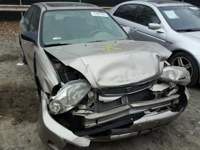 1HGEJ8641YL021186 - 2000 HONDA CIVIC EX ვერცხლისფერი ფოტო 1