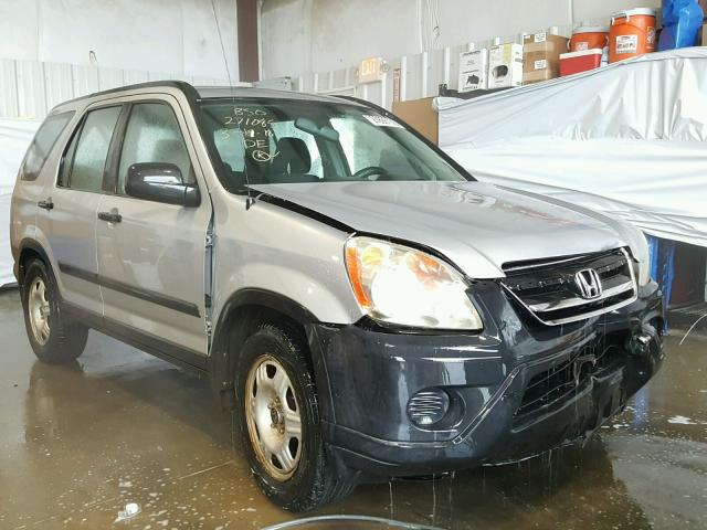 SHSRD68575U307763 - 2005 HONDA CR-V LX SILVER photo 1