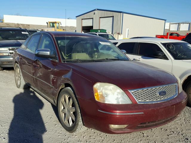 1FAFP25165G142442 - 2005 FORD FIVE HUNDR MAROON photo 1