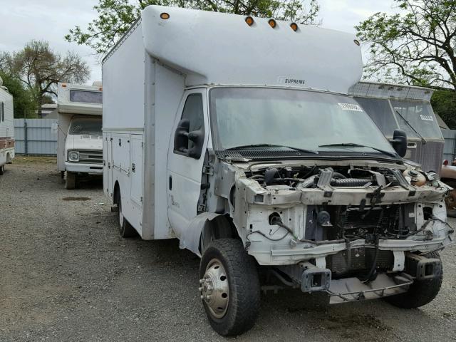 1FDWE35P74HB47440 - 2004 FORD ECONOLINE WHITE photo 1