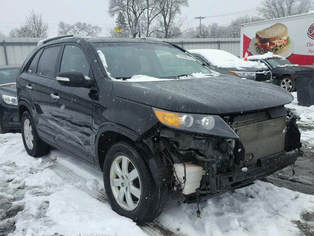 5XYKT4A14BG055935 - 2011 KIA SORENTO BA BLACK photo 1