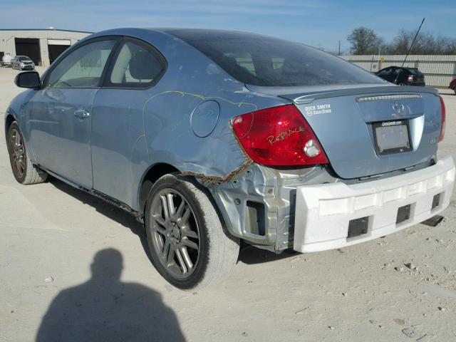 JTKDE177960139007 - 2006 TOYOTA SCION TC 蓝色 照片 3
