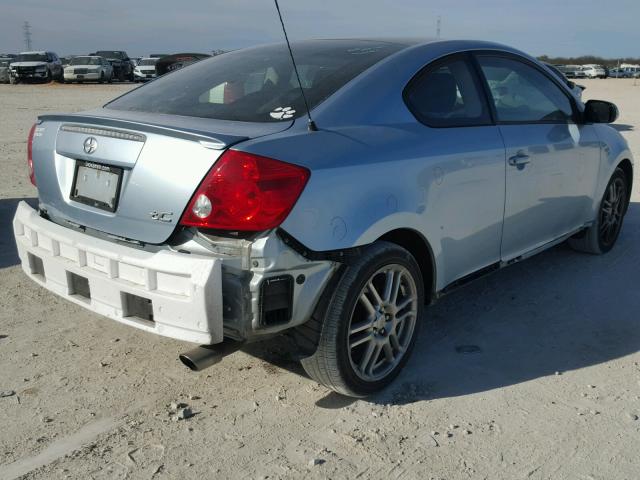 JTKDE177960139007 - 2006 TOYOTA SCION TC 蓝色 照片 4