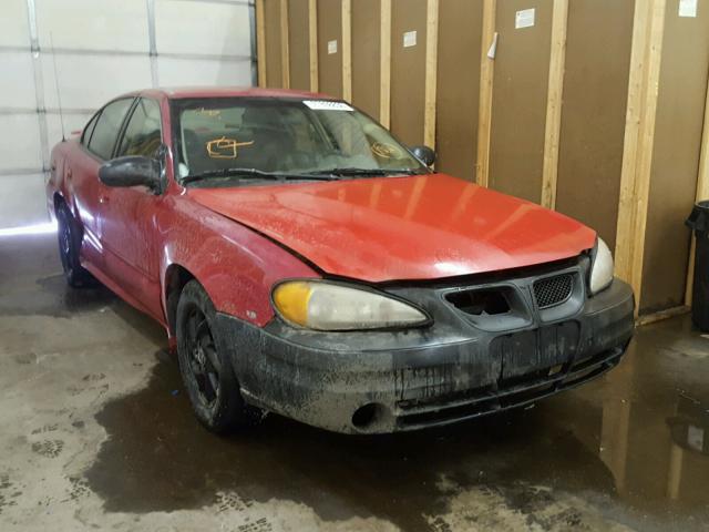 1G2NF52E53C159016 - 2003 PONTIAC GRAND AM S RED photo 1