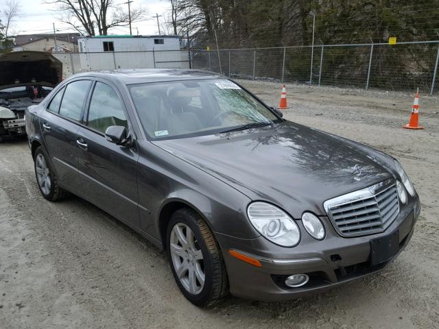 WDBUF87X28B357972 - 2008 MERCEDES-BENZ E 350 4MAT GRAY photo 1