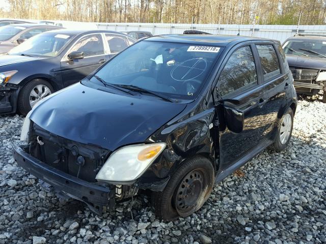 JTKKT624160155158 - 2006 TOYOTA SCION XA BLACK photo 2