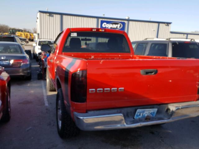 1D7HA16K92J170813 - 2002 DODGE RAM 1500 RED photo 3