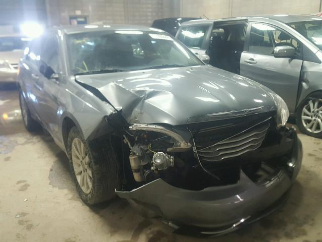 1C3CCBBB5CN105773 - 2012 CHRYSLER 200 TOURIN GRAY photo 1