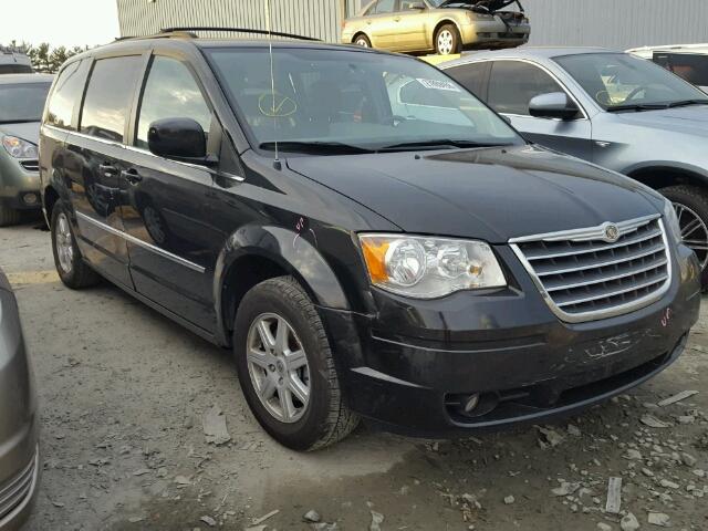 2A4RR5D1XAR324037 - 2010 CHRYSLER TOWN & COU BLACK photo 1