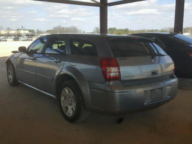 2D8FV47T76H477954 - 2006 DODGE MAGNUM SE GRAY photo 3