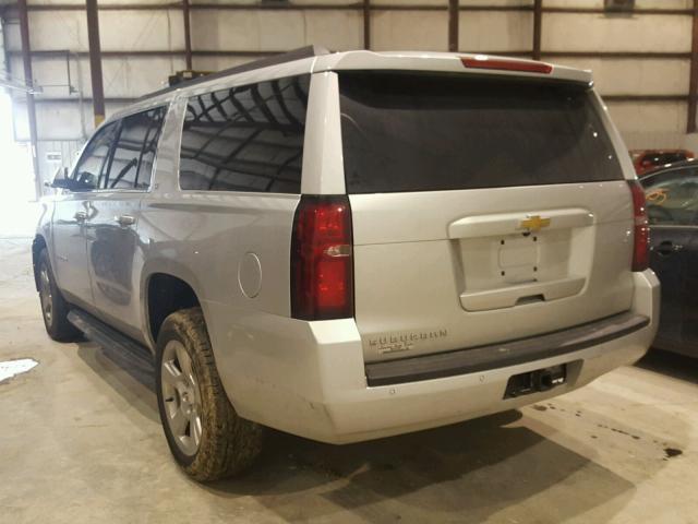 1GNSKHKC6GR246881 - 2016 CHEVROLET SUBURBAN K SILVER photo 3