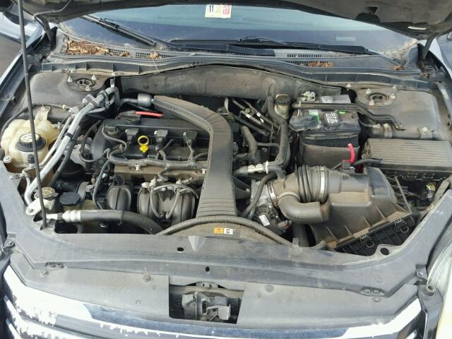 3FAFP08Z26R143653 - 2006 FORD FUSION SEL BLACK photo 7