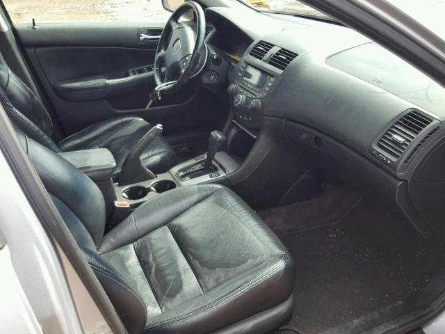 1HGCM56693A022024 - 2003 HONDA ACCORD EX SILVER photo 5