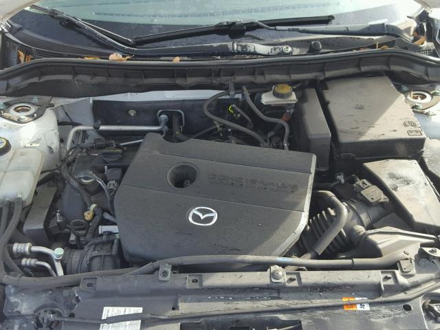 JM1BL1UF8B1443417 - 2011 MAZDA 3 I WHITE photo 7