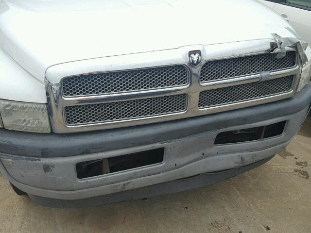 1B7HC16X21S123079 - 2001 DODGE RAM 1500 WHITE photo 9