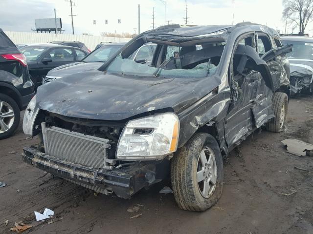 2CNDL23F486305987 - 2008 CHEVROLET EQUINOX LS BLACK photo 2