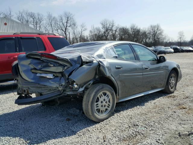 2G2WP522X41361753 - 2004 PONTIAC GRAND PRIX GRAY photo 4