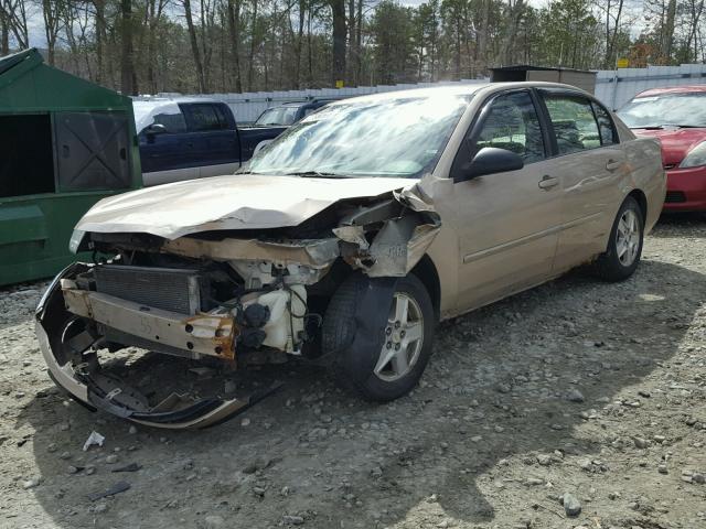 1G1ZT52844F216749 - 2004 CHEVROLET MALIBU LS თაფლისფერი ფოტო 2