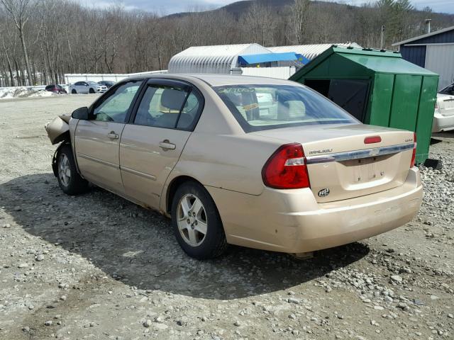 1G1ZT52844F216749 - 2004 CHEVROLET MALIBU LS TAN photo 3