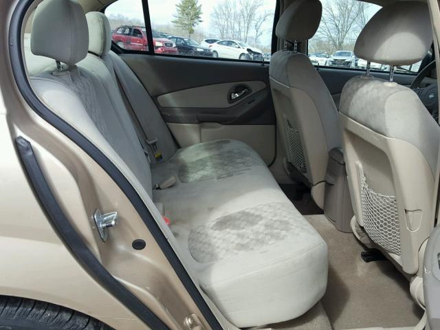 1G1ZT52844F216749 - 2004 CHEVROLET MALIBU LS თაფლისფერი ფოტო 6