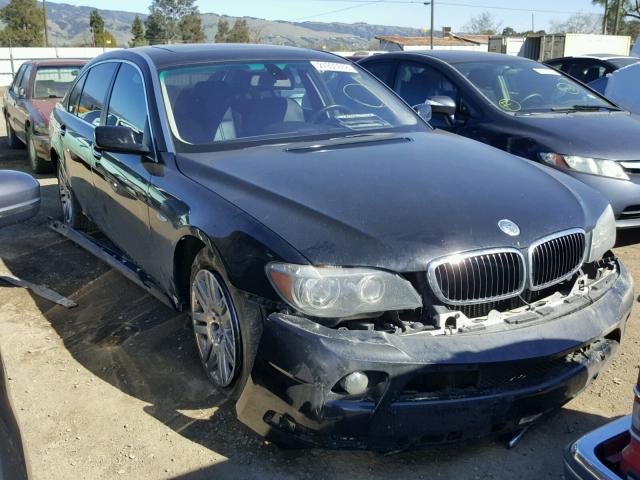 WBAHN83556DT32167 - 2006 BMW 750 LI BLACK photo 1